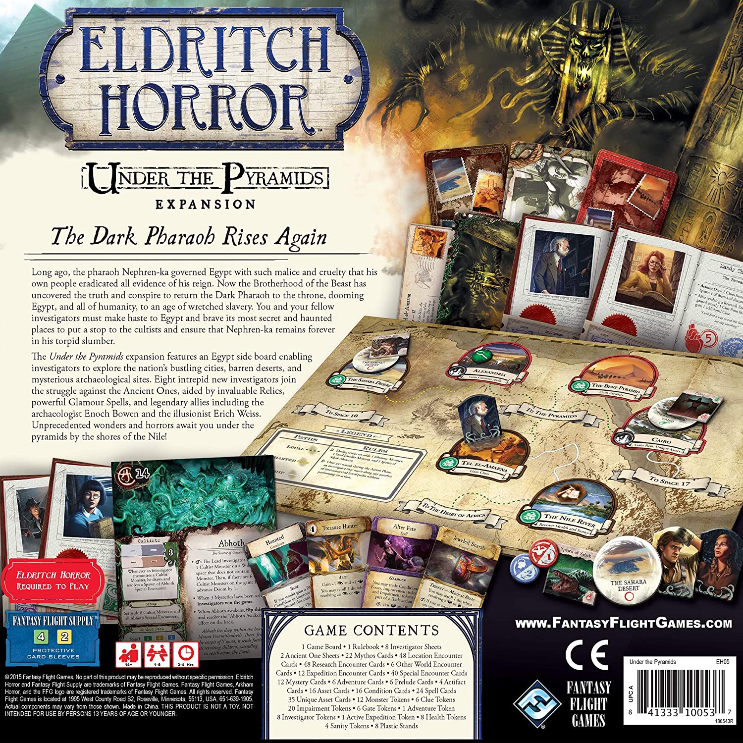 Eldritch Horror : Under the Pyramids Expansion